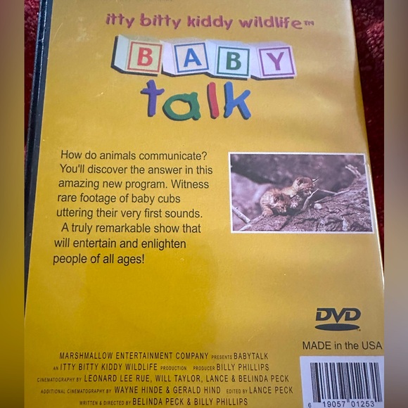 Itty Bitty Kiddy Wildlife Baby Talk - Animal Communication 2006 DVD Video HTF - Picture 2 of 2